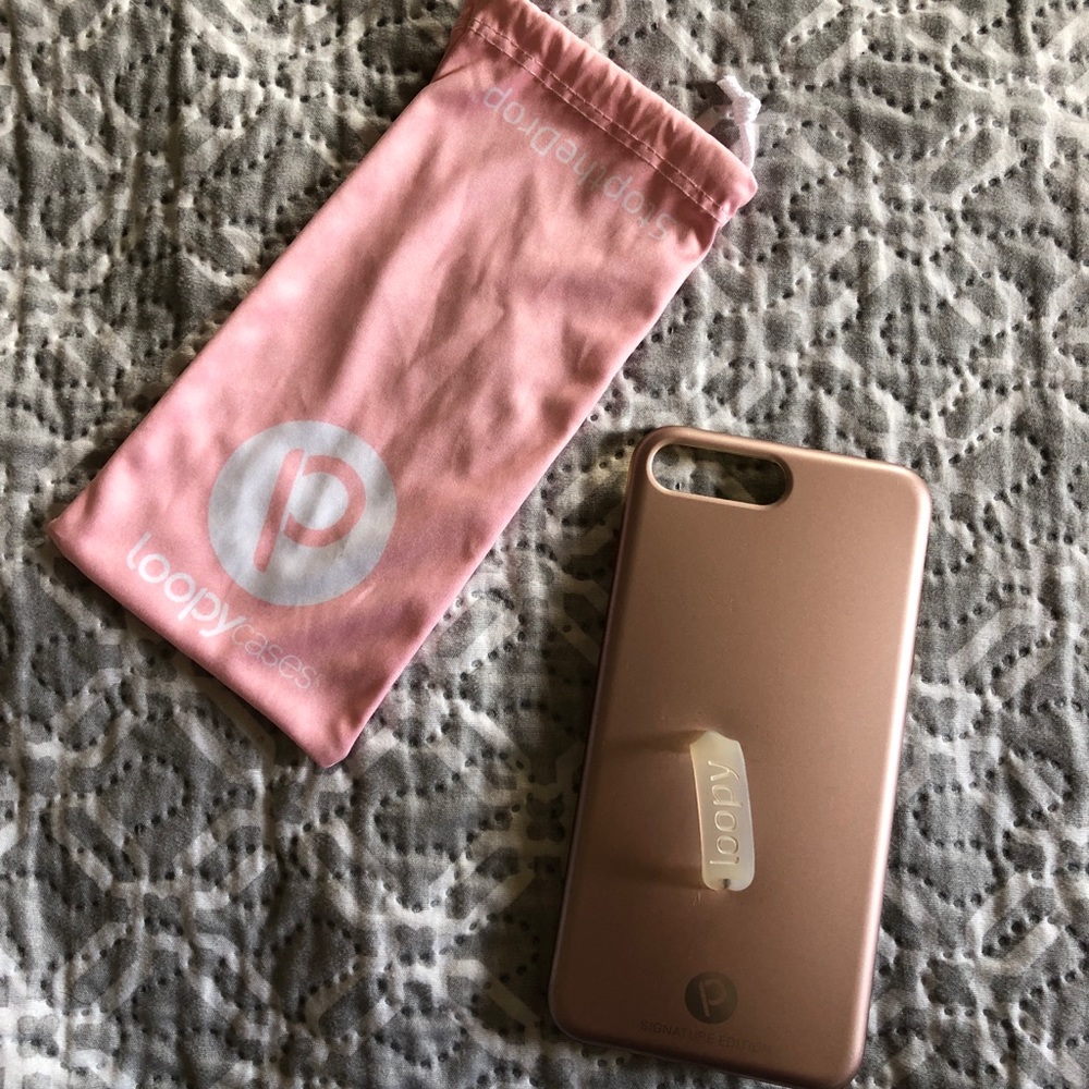 iPhone 6/7/8 Plus Rose Gold Loopy 🌸